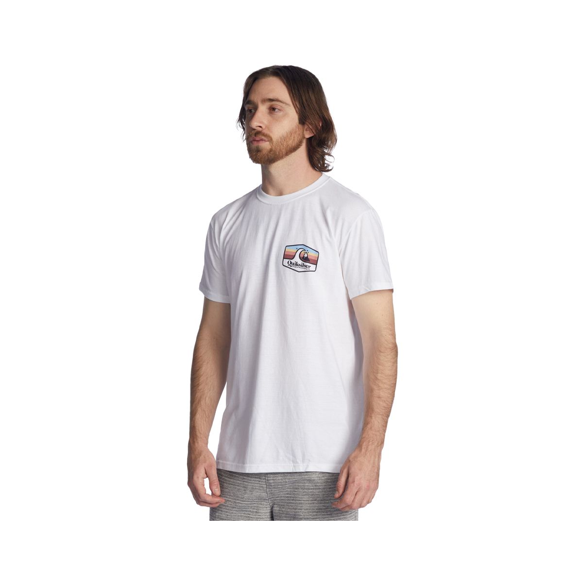 QUIKSILVER - Polera Quiksilver Town Hall Hombre White