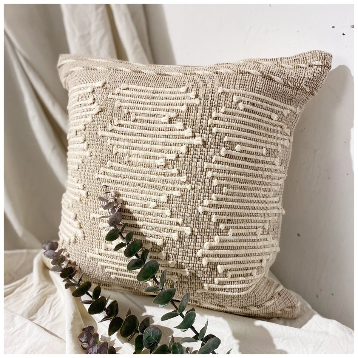 LIVING MARKET - Cojín Boho 45x45 Living Market