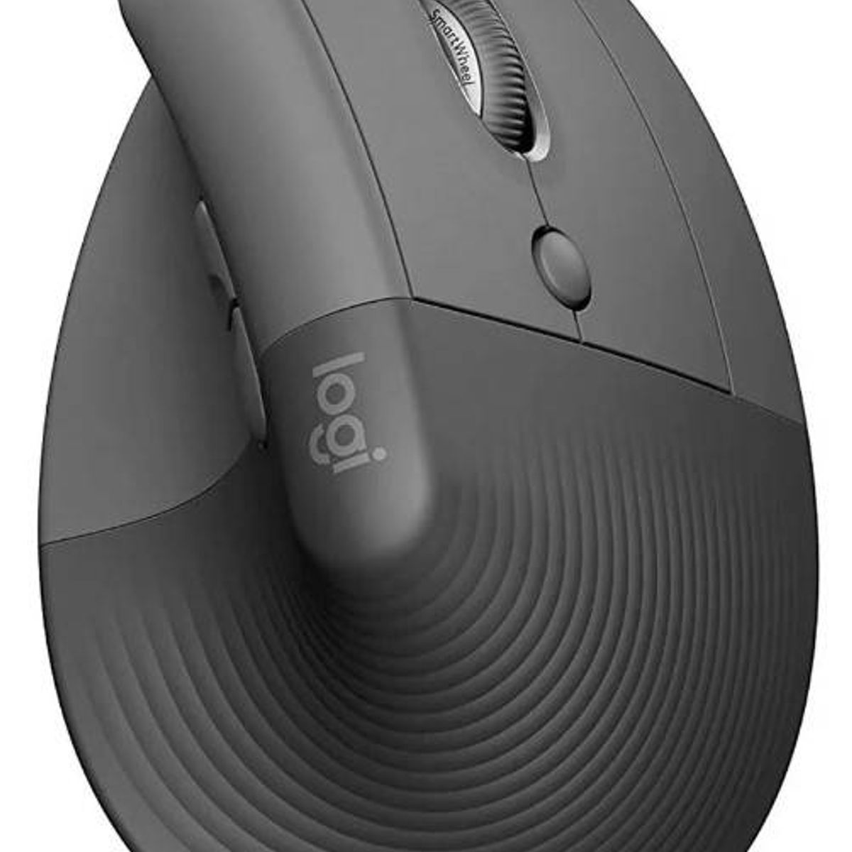 LOGITECH - Mouse Ergonómico Logitech Lift 6 Botones Bluetooth,Grafito LOGITECH