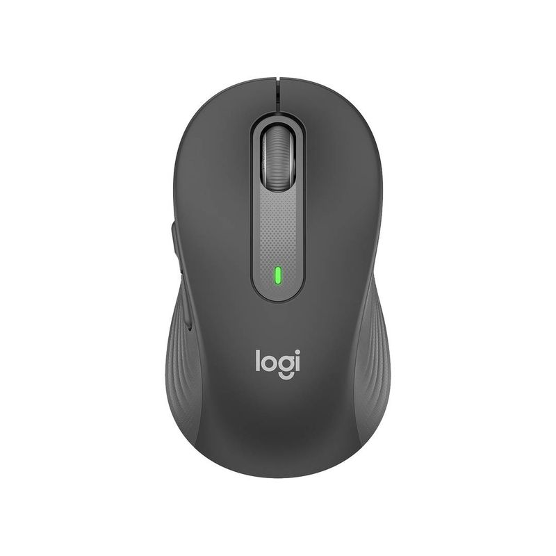 LOGITECH - Mouse Inalámbrico Logitech Signature 5 Botones Negro - Negro Grafito