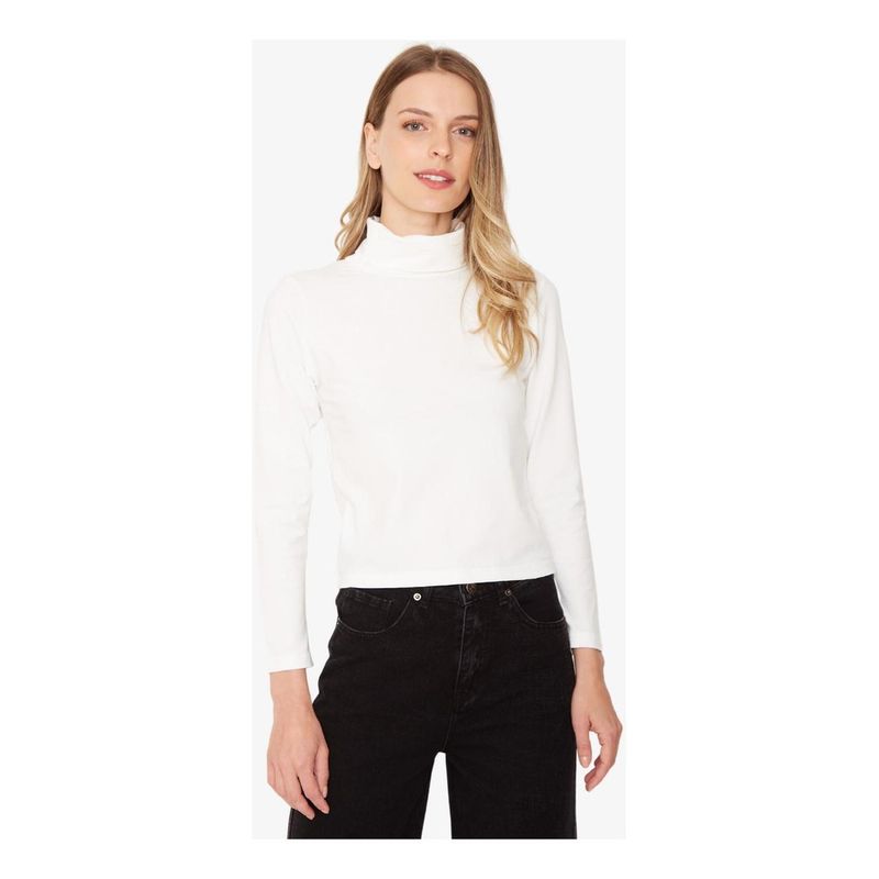 JACINTA TIENDA - Polera Consuelo blanca Jacinta Tienda