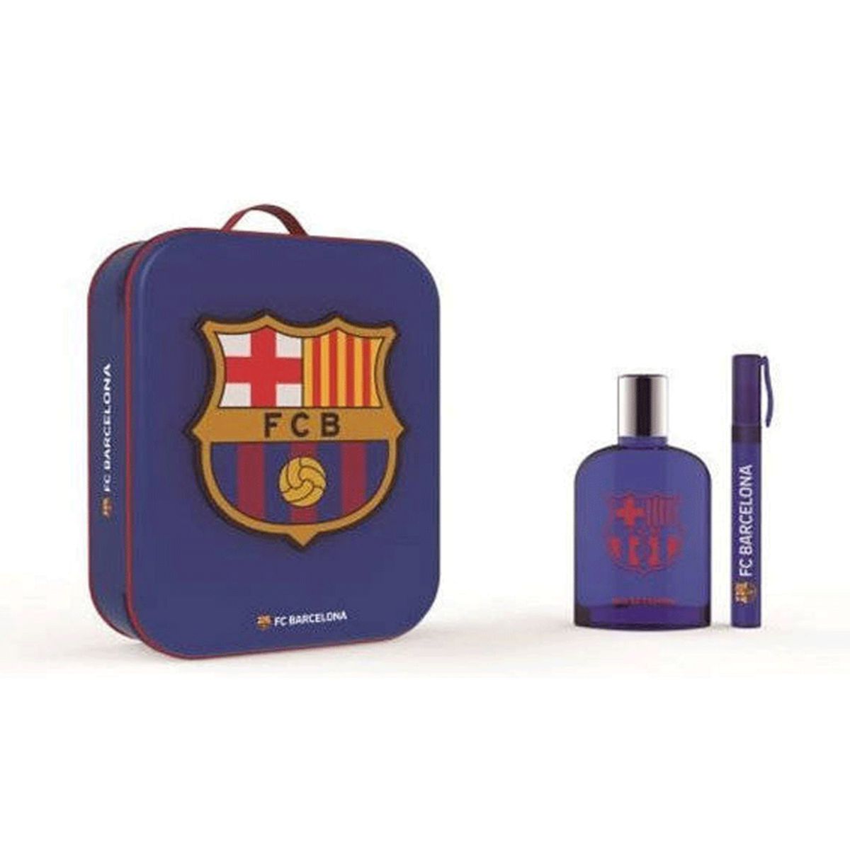 FC BARCELONA - Perfume Barcelona Set 100ml Edt+ Edt 10ml+ Neceser Hombre