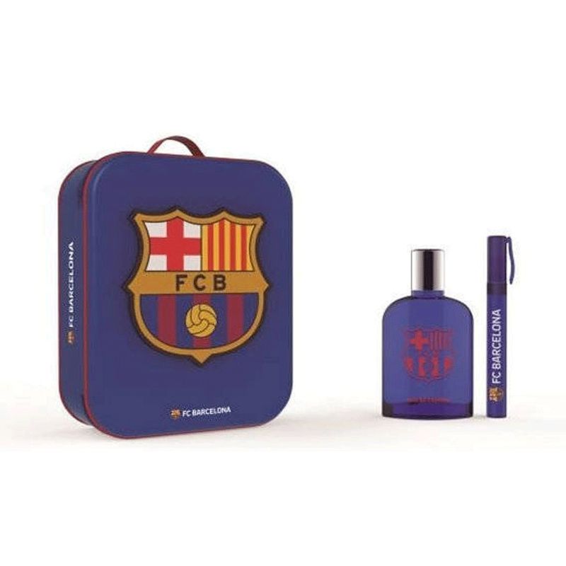 FC BARCELONA - Perfume Barcelona Set 100ml Edt+ Edt 10ml+ Neceser Hombre