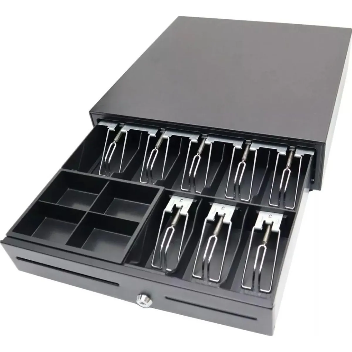 IMPORTCLICK - Caja Registradora Gaveta Electrónica Negocio - Negro