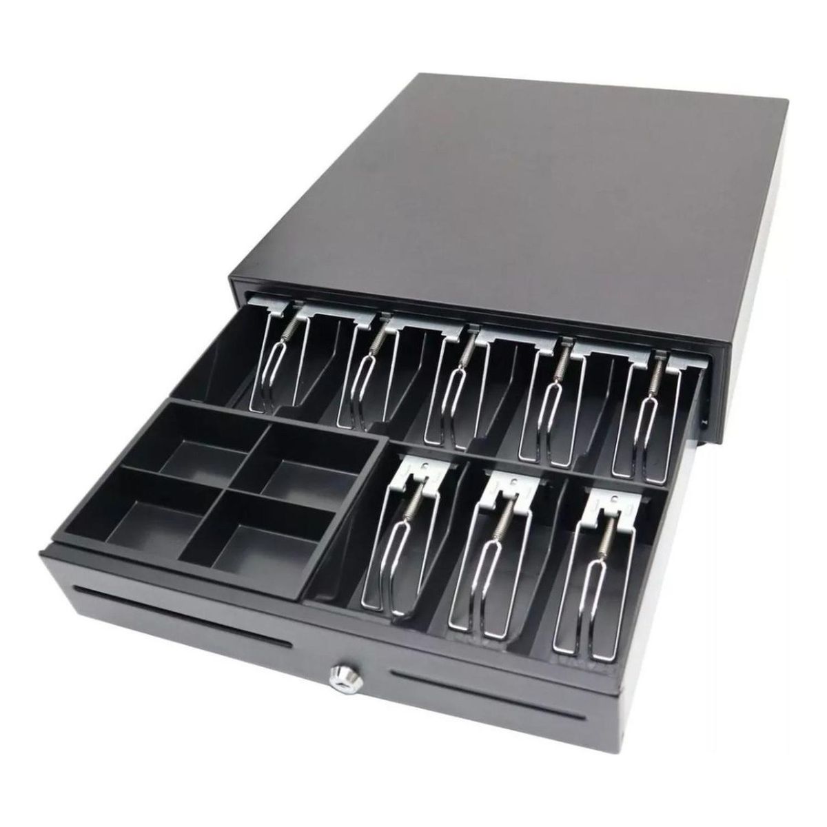 IMPORTCLICK - Caja Registradora Gaveta Electrónica Negocio - Negro