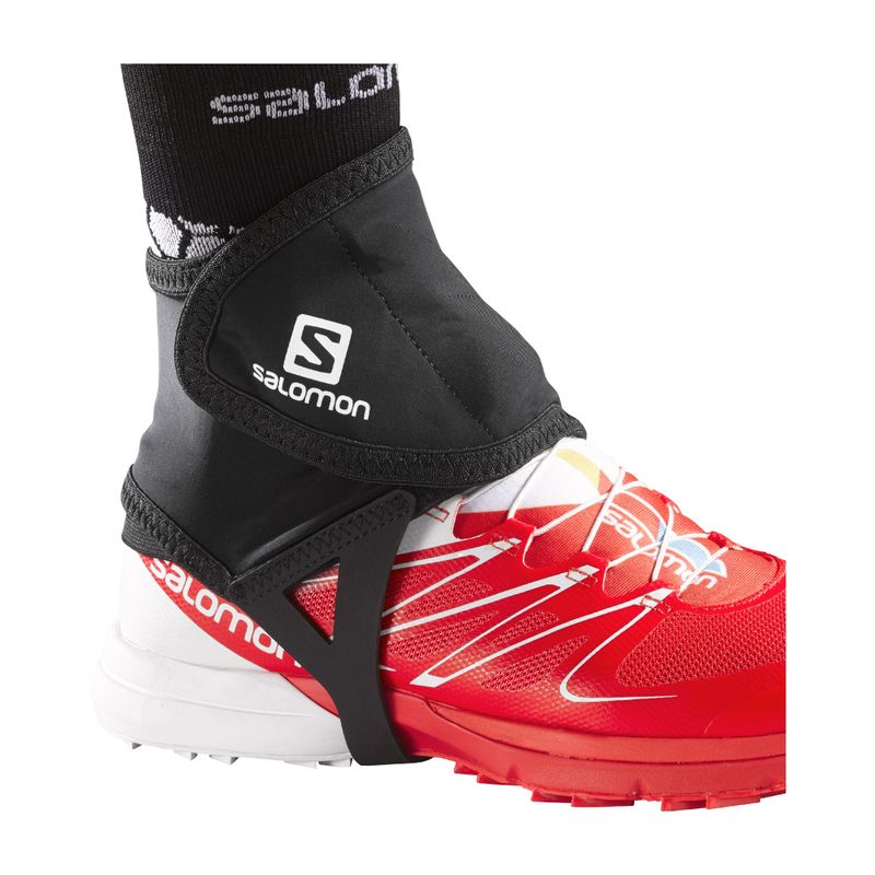 SALOMON - Polaina Trail Gaiters Low Negro Salomon