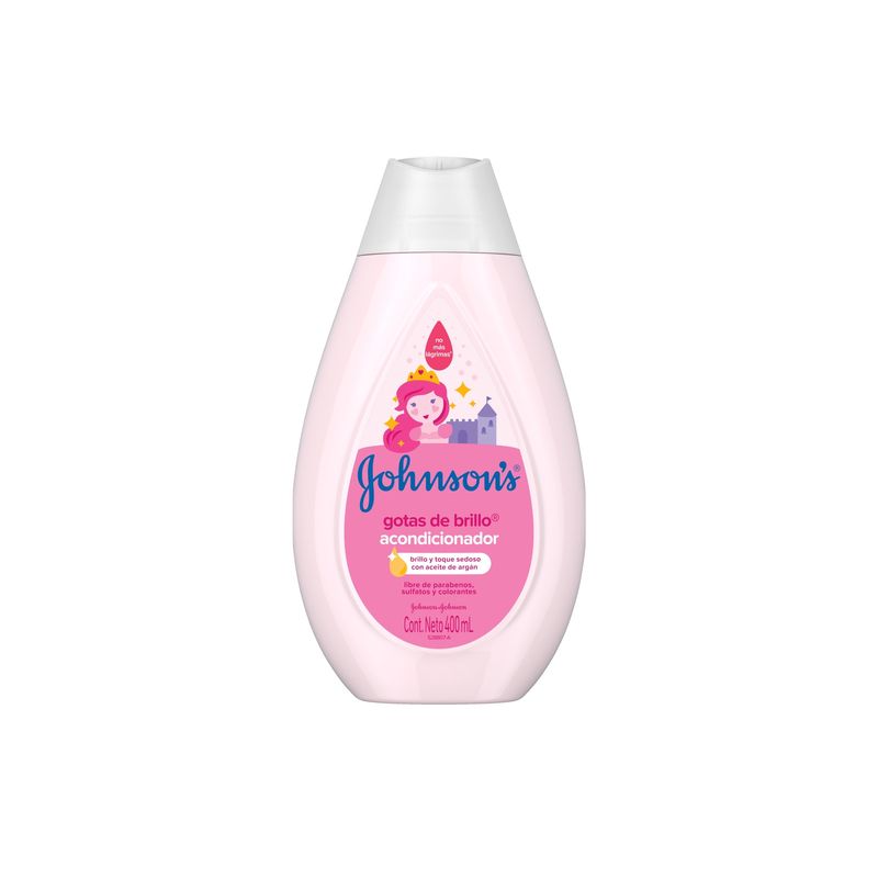 JOHNSON AND JOHNSON - Acondicionador para niños JOHNSON'S® GOTAS DE BRILLO® 400 ml JOHNSON AND JOHNSON