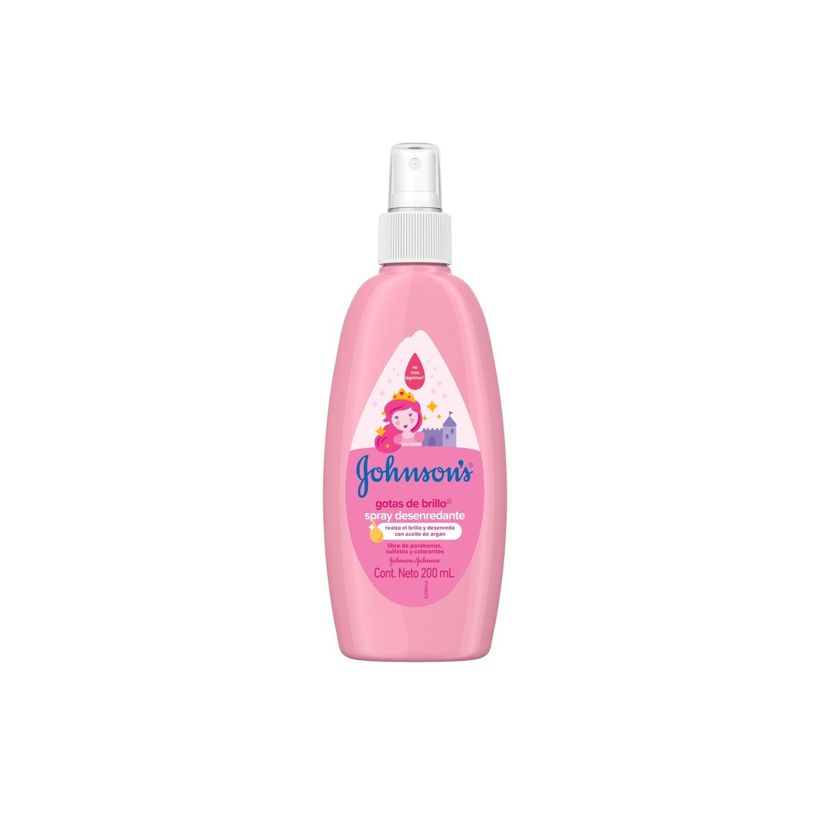 JOHNSON AND JOHNSON - Spray peinado niños JOHNSON'S® GOTAS DE BRILLO® x 200 ml. JOHNSON AND JOHNSON