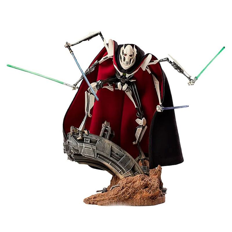 IRON STUDIOS - IRON STUDIOS FIGURA STAR WARS GENERAL GRIEVOUS DLX BDS 1 10