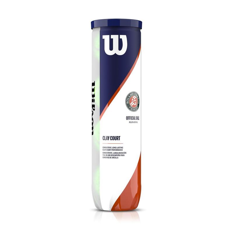 WILSON - Pelota Roland Garros Clay Ct 4 Ball Wilson