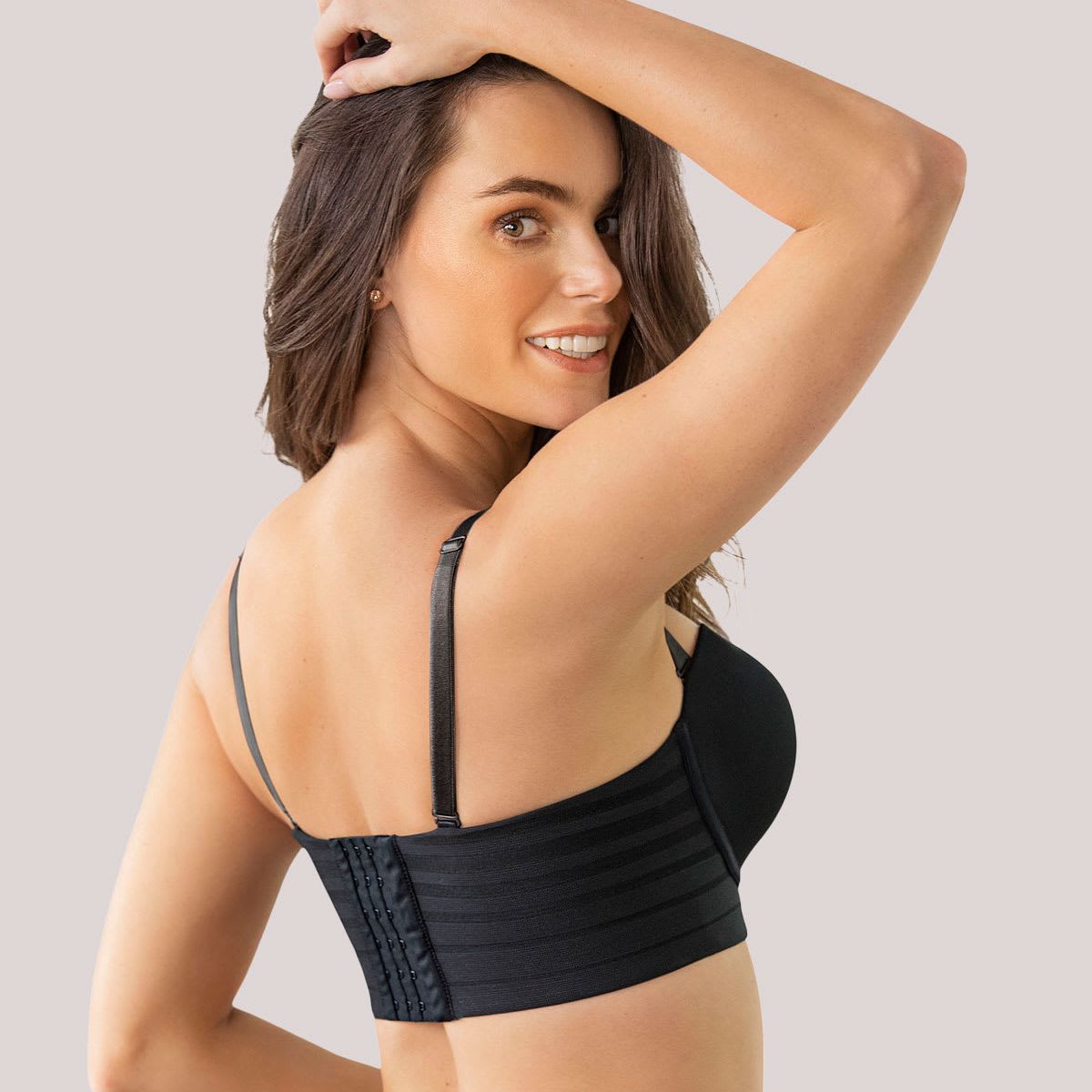 LEONISA - Brasieres 011986 Strapless Negro