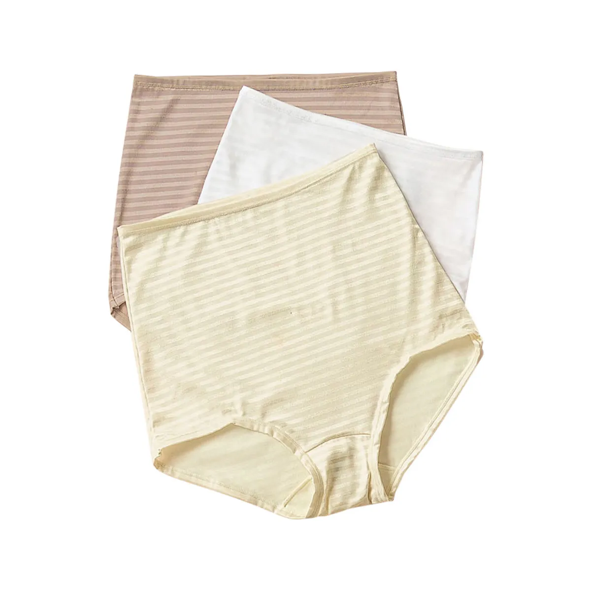 LEONISA - Leonisa Pack X3 Calzones Clásicos 1255X3 Beige