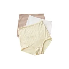 LEONISA - Panties 1255X3 Clasico Surtido Beige Blanco Marfil