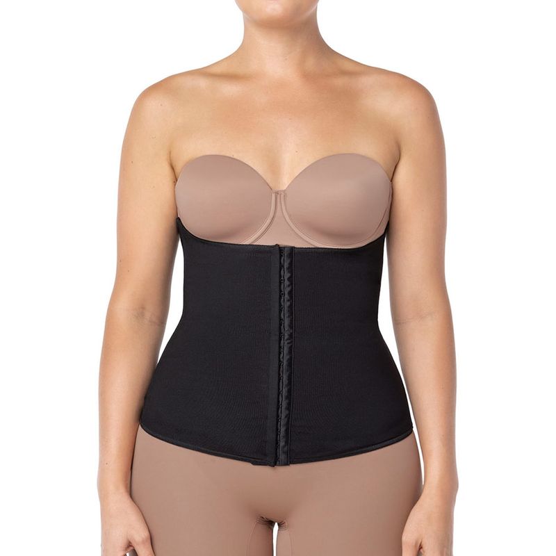 LEONISA - Fajas 018624 Cinturilla Control Extra Fuerte Negro