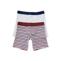 Infantil 33294X2 Bóxer niño Surtido Rayas y Blanco