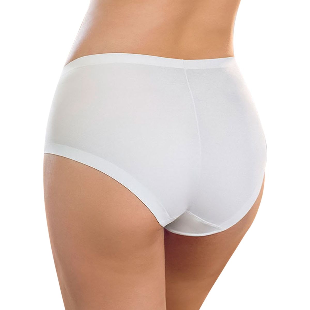 LEONISA - Leonisa Calzón Clásico de Control Moderado 012715 Blanco