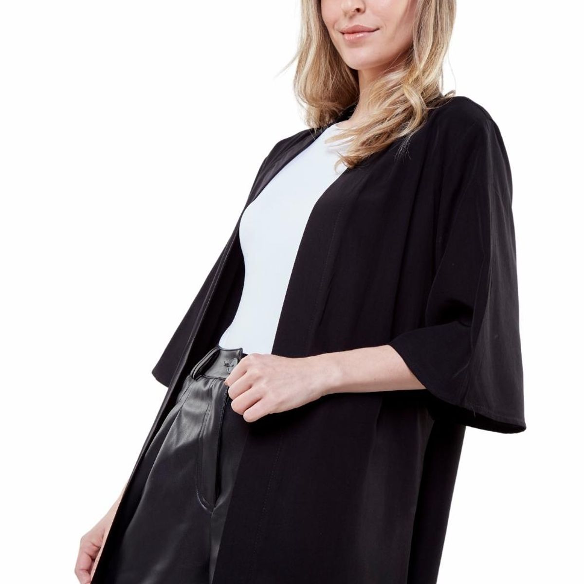 JACINTA TIENDA - Kimono Lis II negro Jacinta Tienda.-----