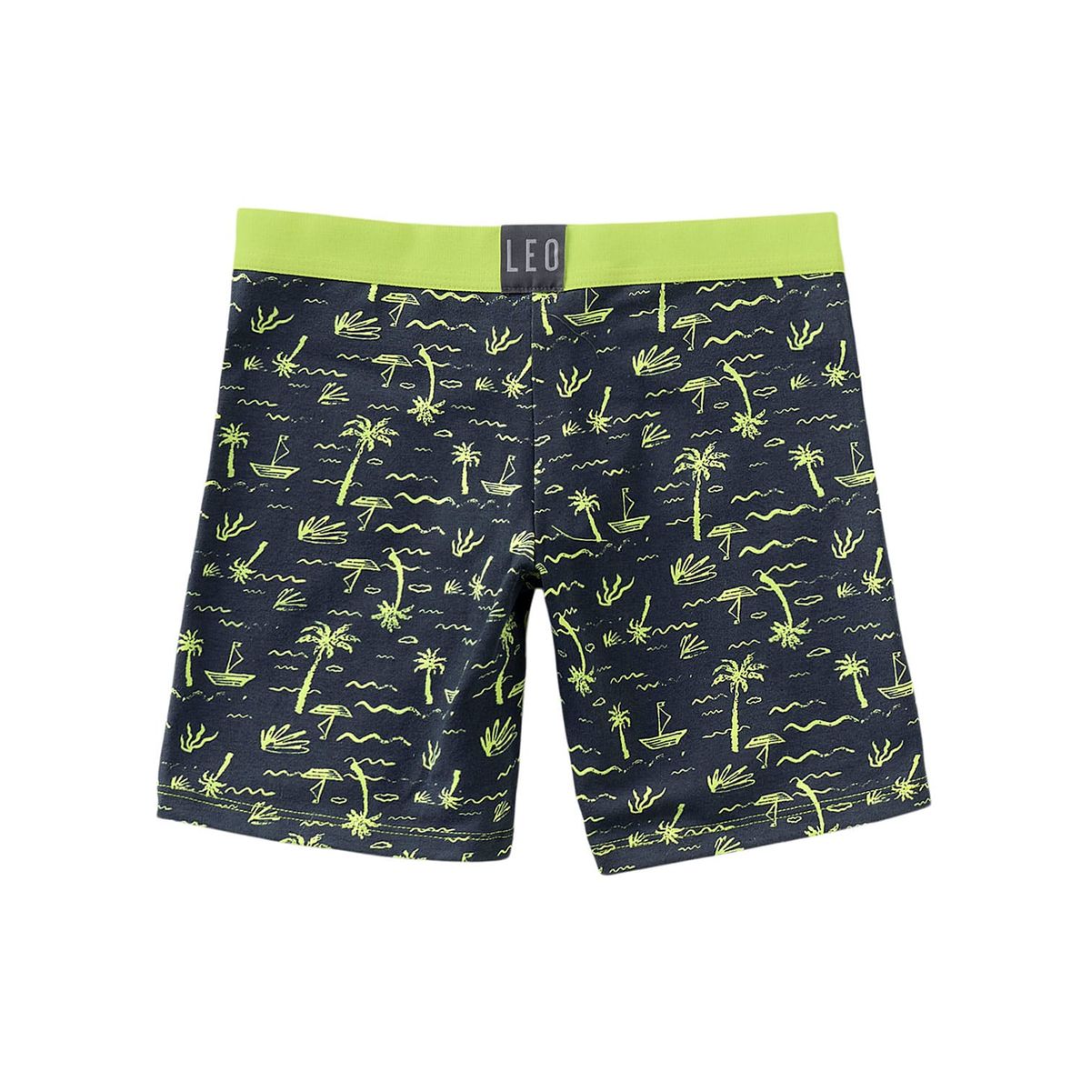 LEO - Infantil 33294X2 Bóxer niño Surtido Verde y Azul