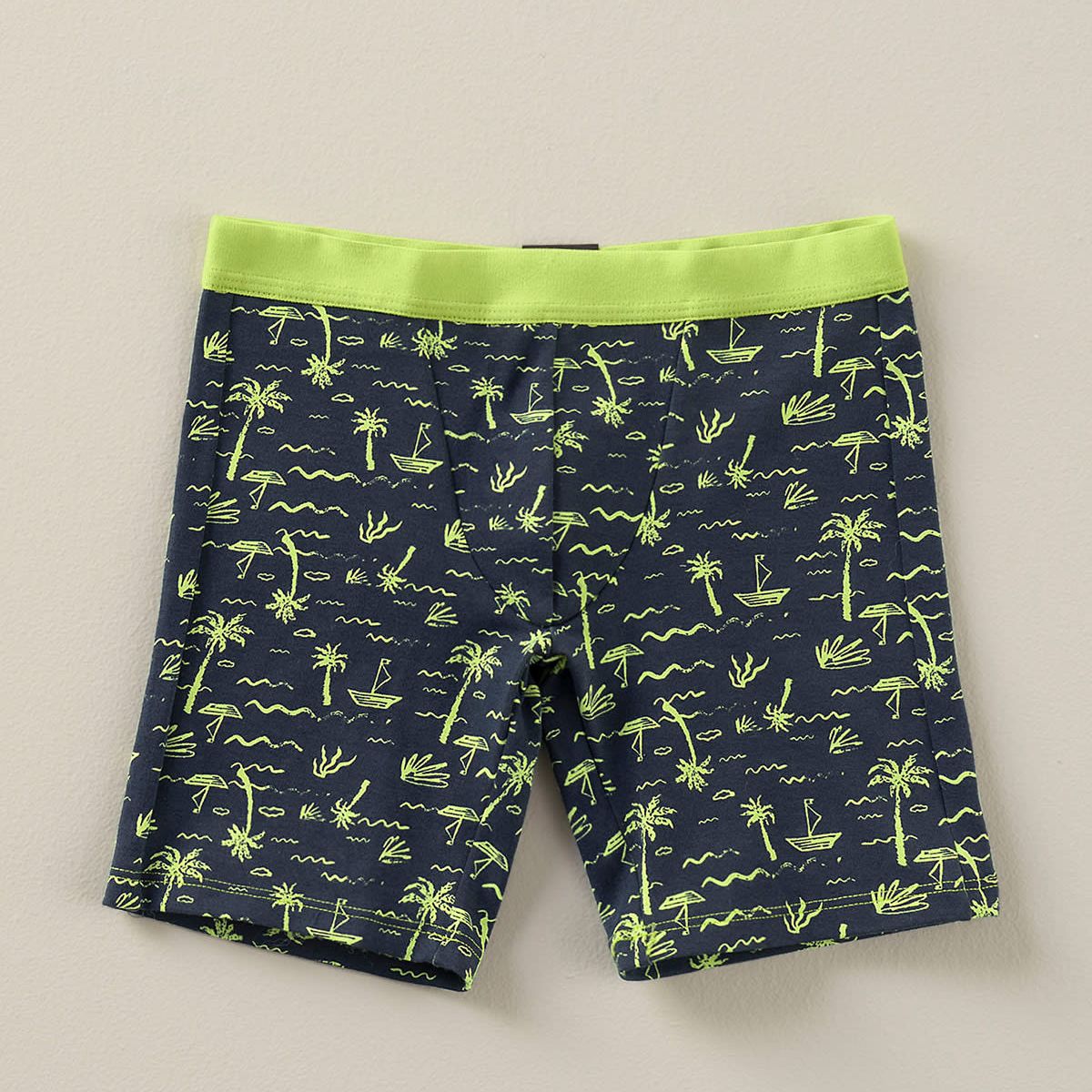 LEO - Infantil 33294X2 Bóxer niño Surtido Verde y Azul