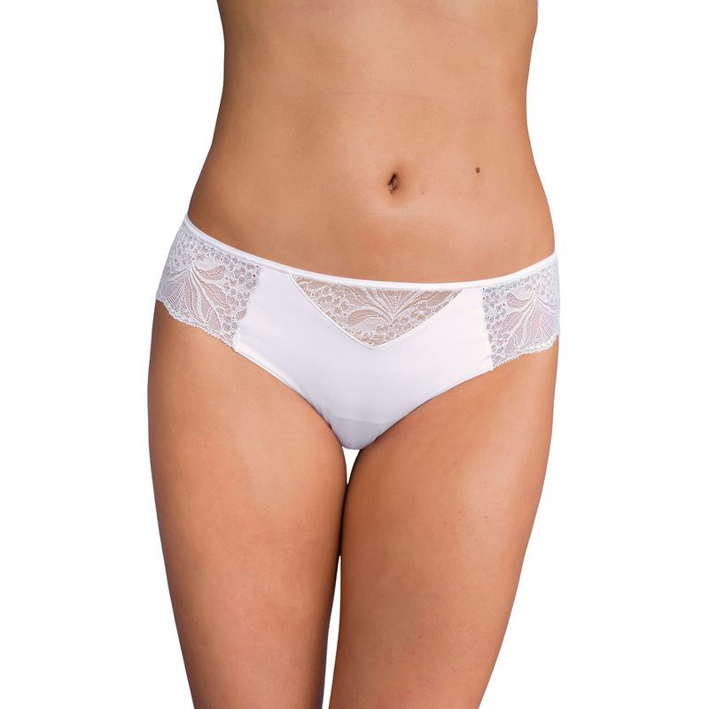 LEONISA - Panties 012985 Brasilero Blanco
