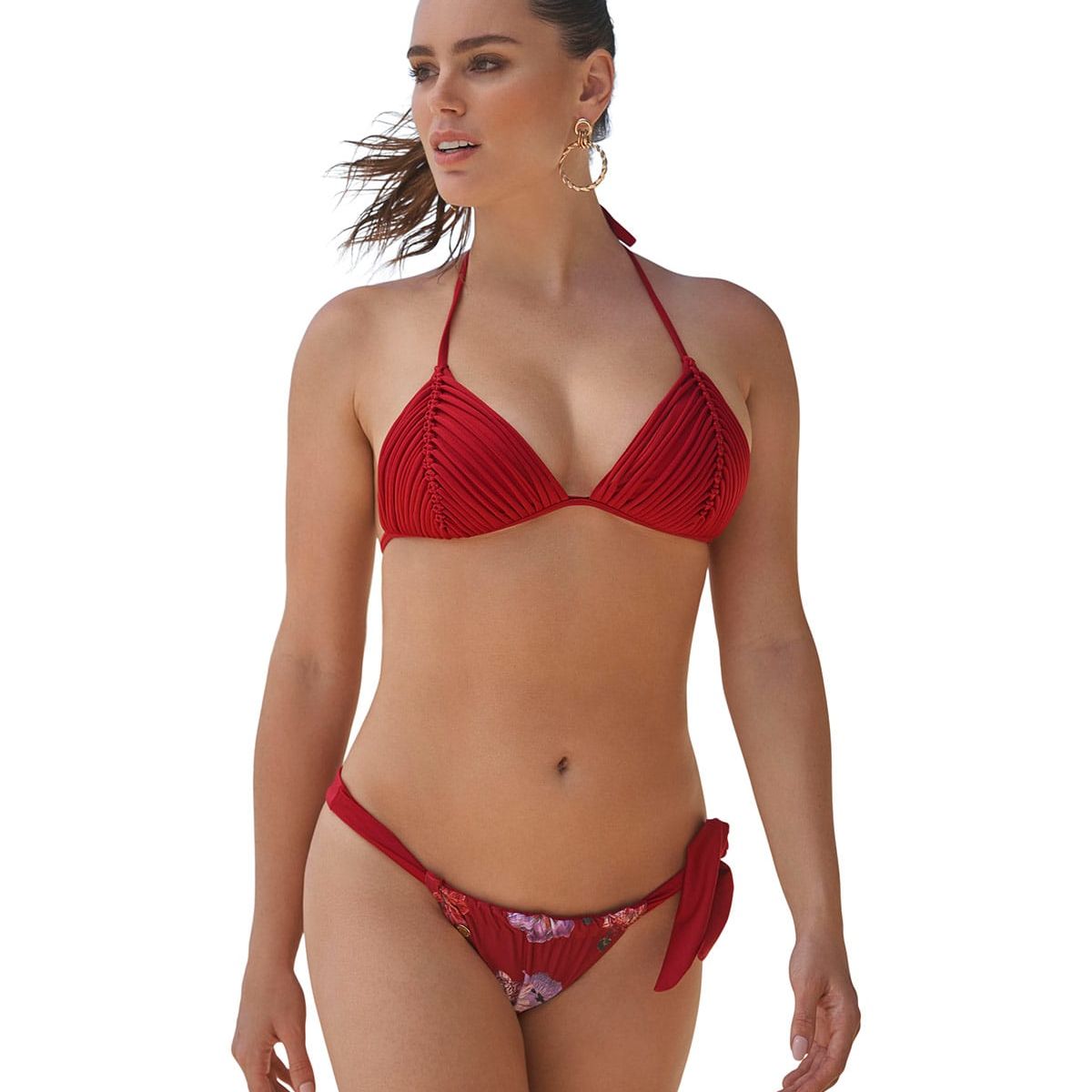 LEONISA - Swimwear 201528N Bikini Rojo
