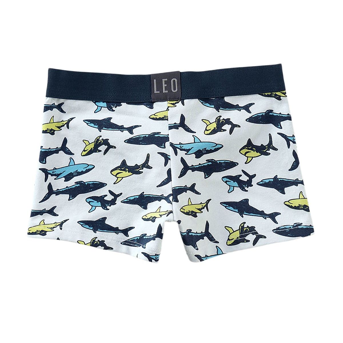 LEO - Infantil 33155X2 Bóxer niño Surtido Azul Claro