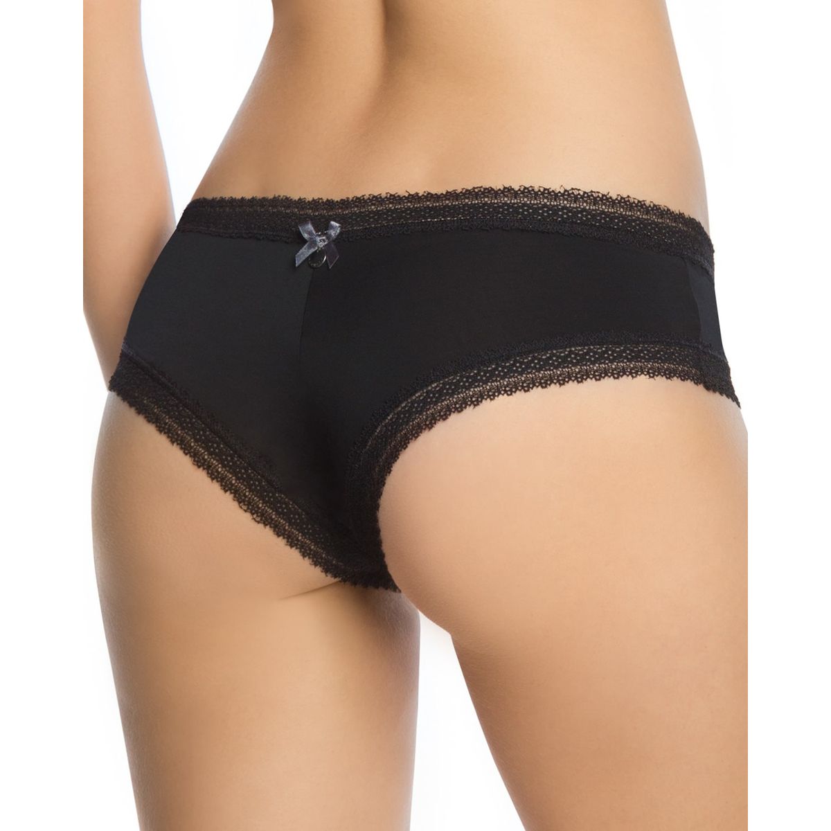 LEONISA - Panties 012898 Hipsters y Cacheteros Negro
