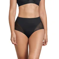 Panties 012984 Calzón Control Moderado Negro