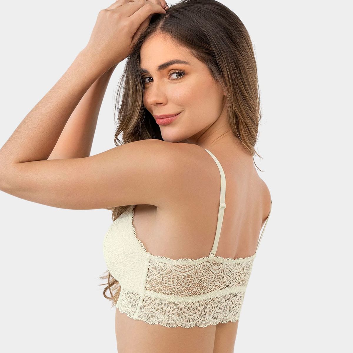LEONISA - Brasieres 011950 Bralette Marfil