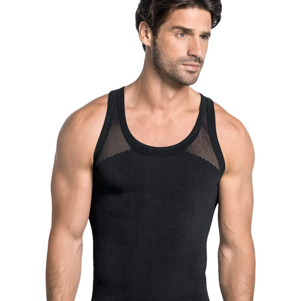 LEO - Fajas Masculinas 035010 Control de abdomen Negro