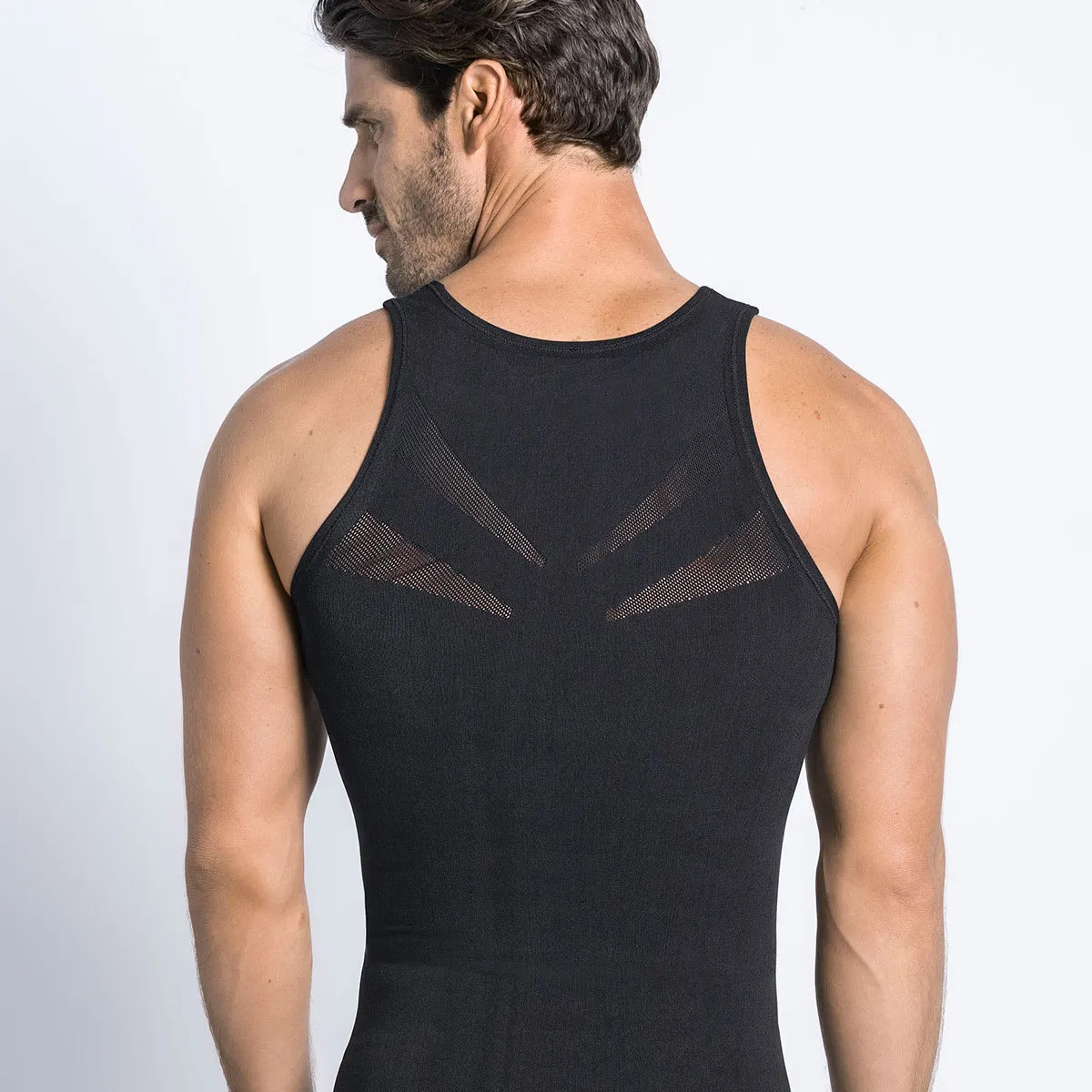 LEO - Fajas Masculinas 035010 Control de abdomen Negro