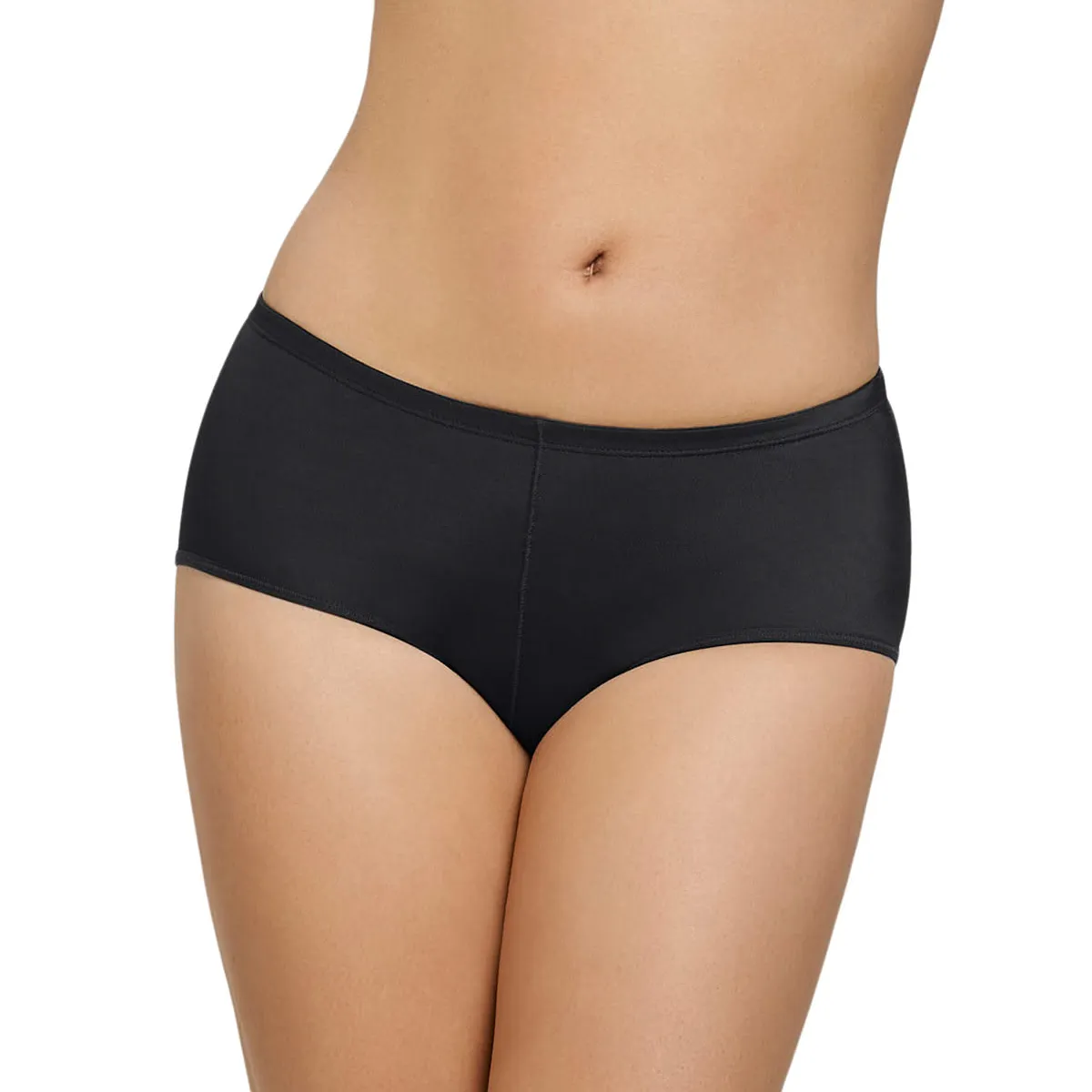 LEONISA - Calzón clásico de realce 012688 Negro