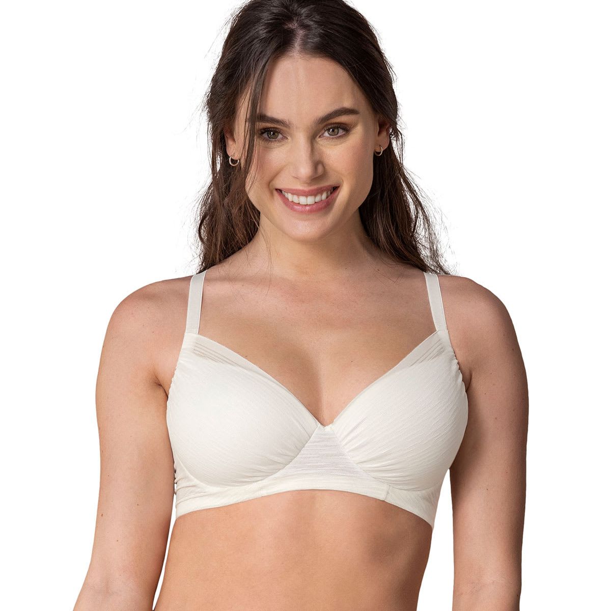 LEONISA - Sostén con cubrimiento total del busto Comfort Fit 091026 Marfil