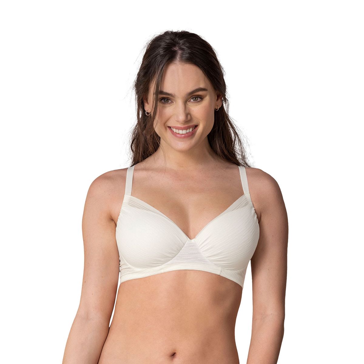 LEONISA - Sostén con cubrimiento total del busto Comfort Fit 091026 Marfil