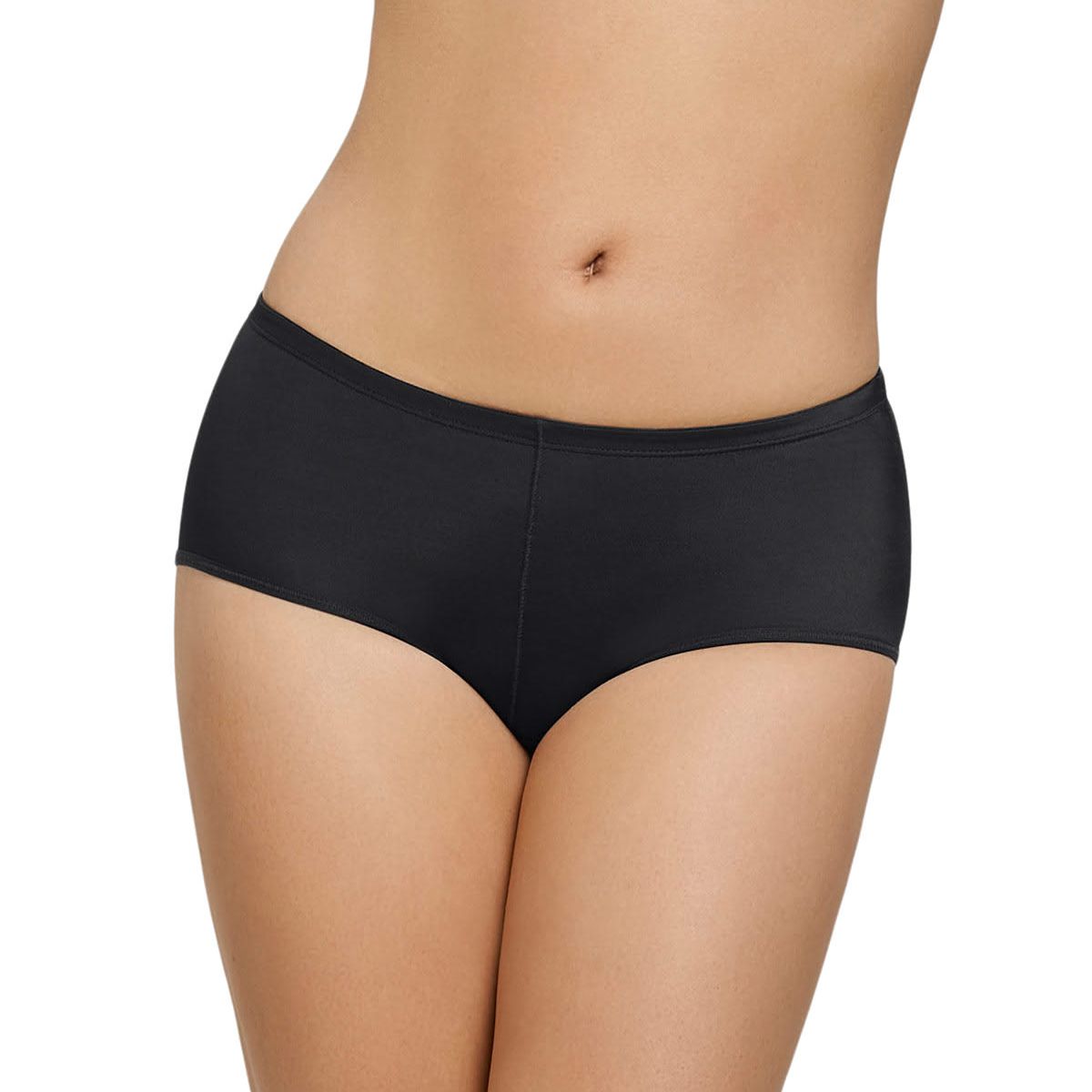 LEONISA - Calzón clásico de realce 012688 Negro