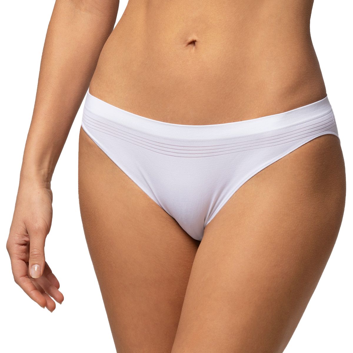 POMPEA - Calzón Vb Seamless Blanco Pompea