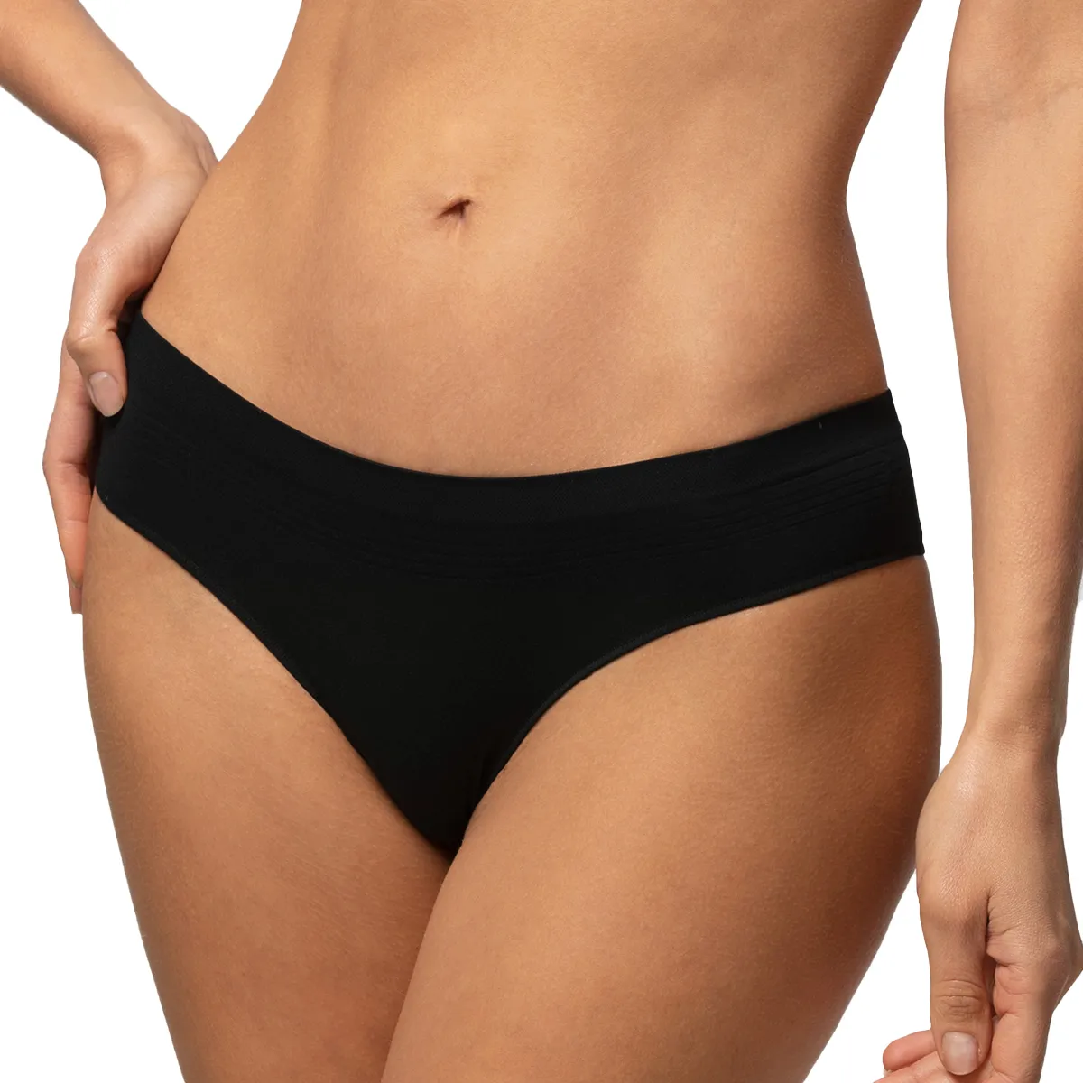 POMPEA - Colaless Seamless Negro Pompea
