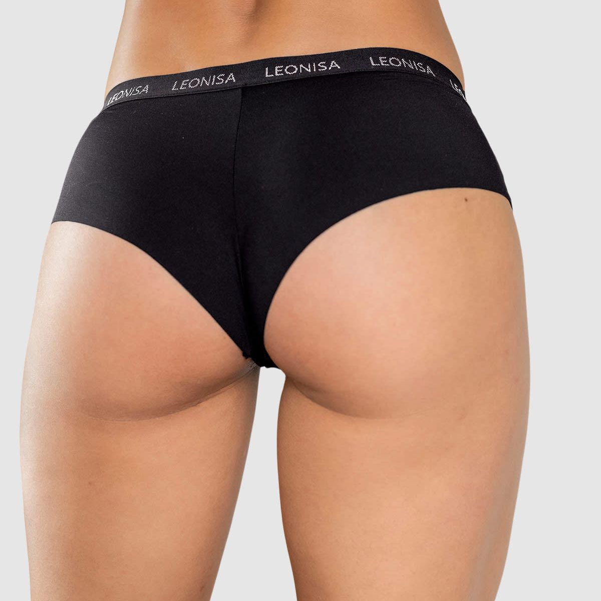 LEONISA - Panties 92012X3 Hipsters y Cacheteros Surtido Negro Beige Marfil
