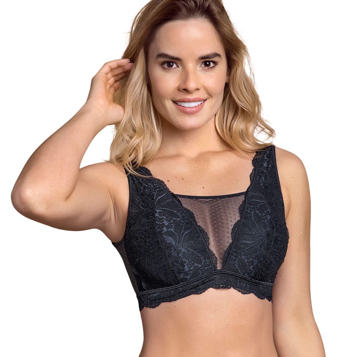 LEONISA - Brasieres 91014 Mastectomía Negro