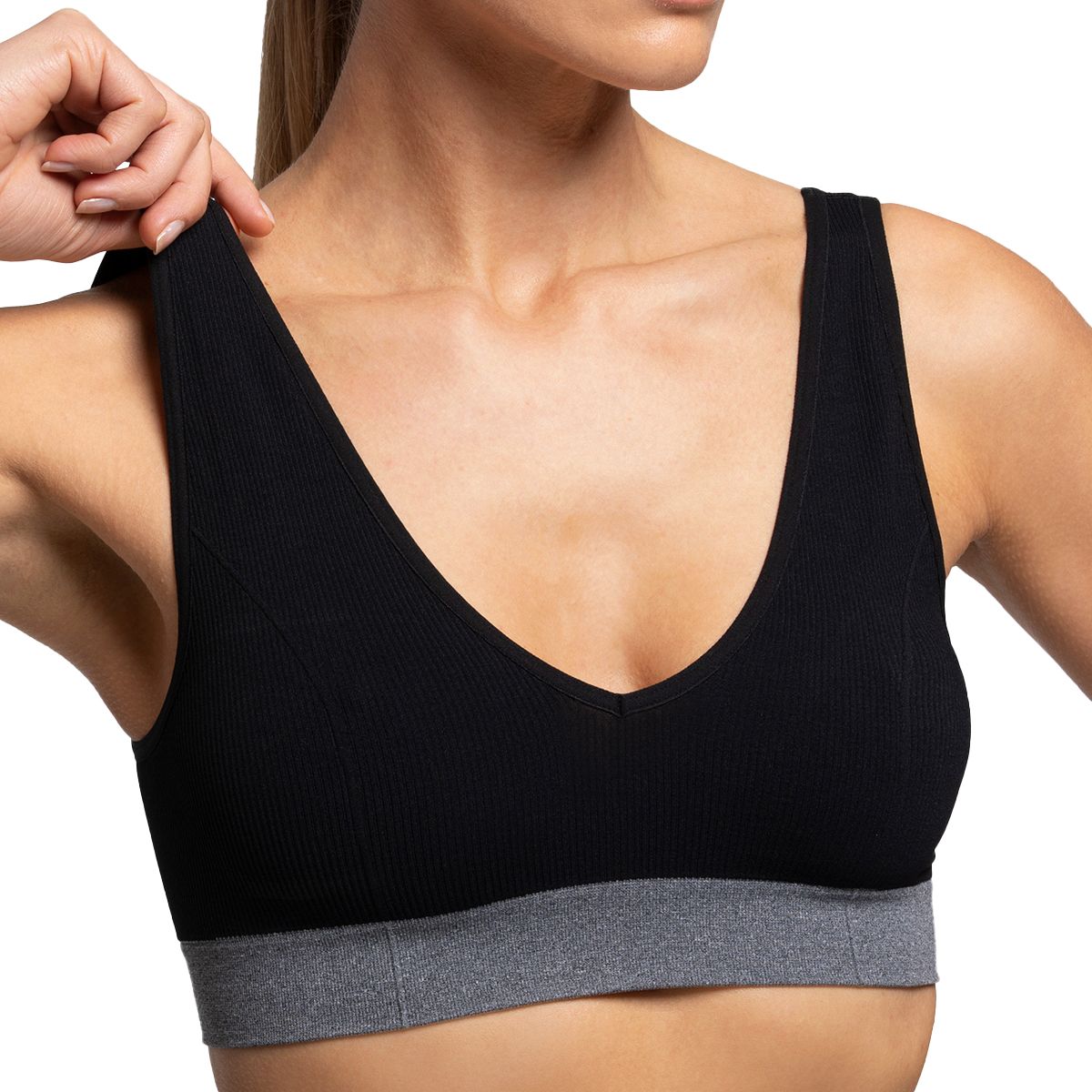 POMPEA - Brassiere V. Eco Friendly Negro Pompea