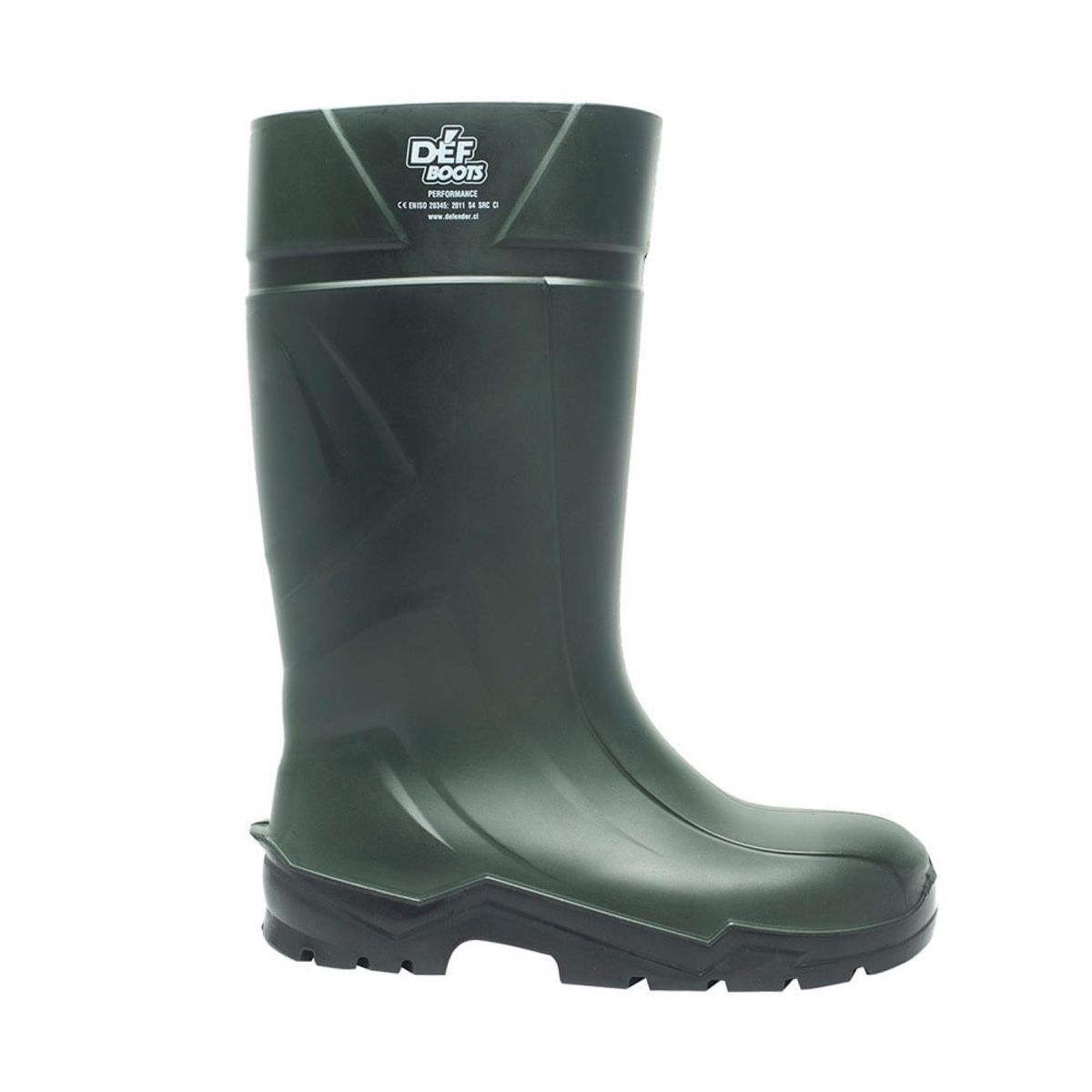 DEFENDER - BOTA SEGURIDAD DEFENDER PERFOMANCE PU VERDE CPP DF 740