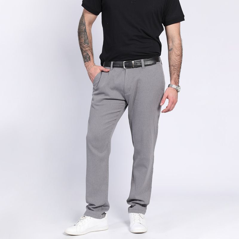 POTROS - Pantalón Fantasía 5 Bolsillos Gris POTROS