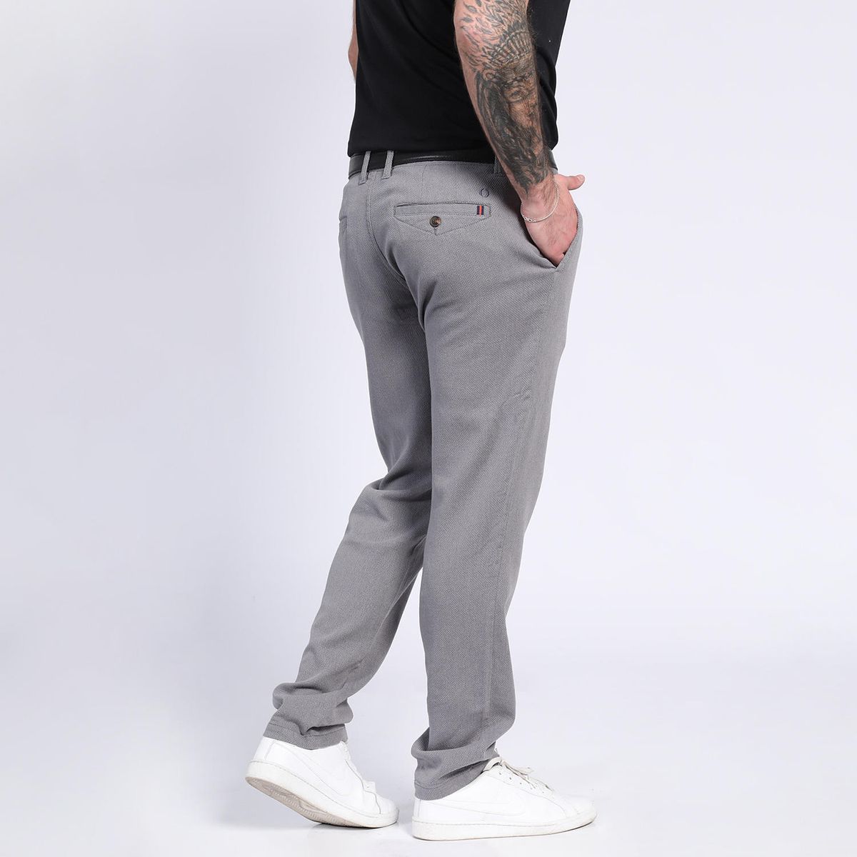 POTROS - Pantalón Fantasía 5 Bolsillos Gris POTROS