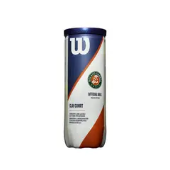 WILSON - Pelota Roland Garros Clay Ct 3 Ball