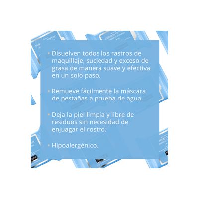 Imagen 2 del producto Toallitas desmaquillantes NEUTROGENA® Piel Sensible x 25 un.