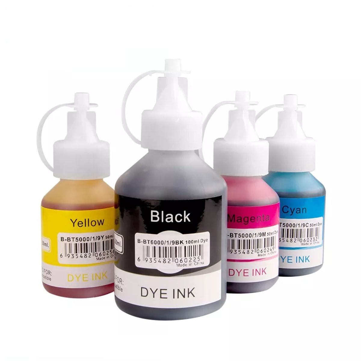 PREMIUM - Tinta BT-60 + BT5001 Pack 4 Colores Compatible con DCP-T300 / DCP-T500W