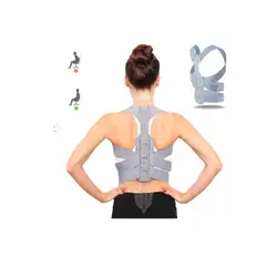 GENERICO - Faja Corrector Postura Lumbar Enderezador De Espalda
