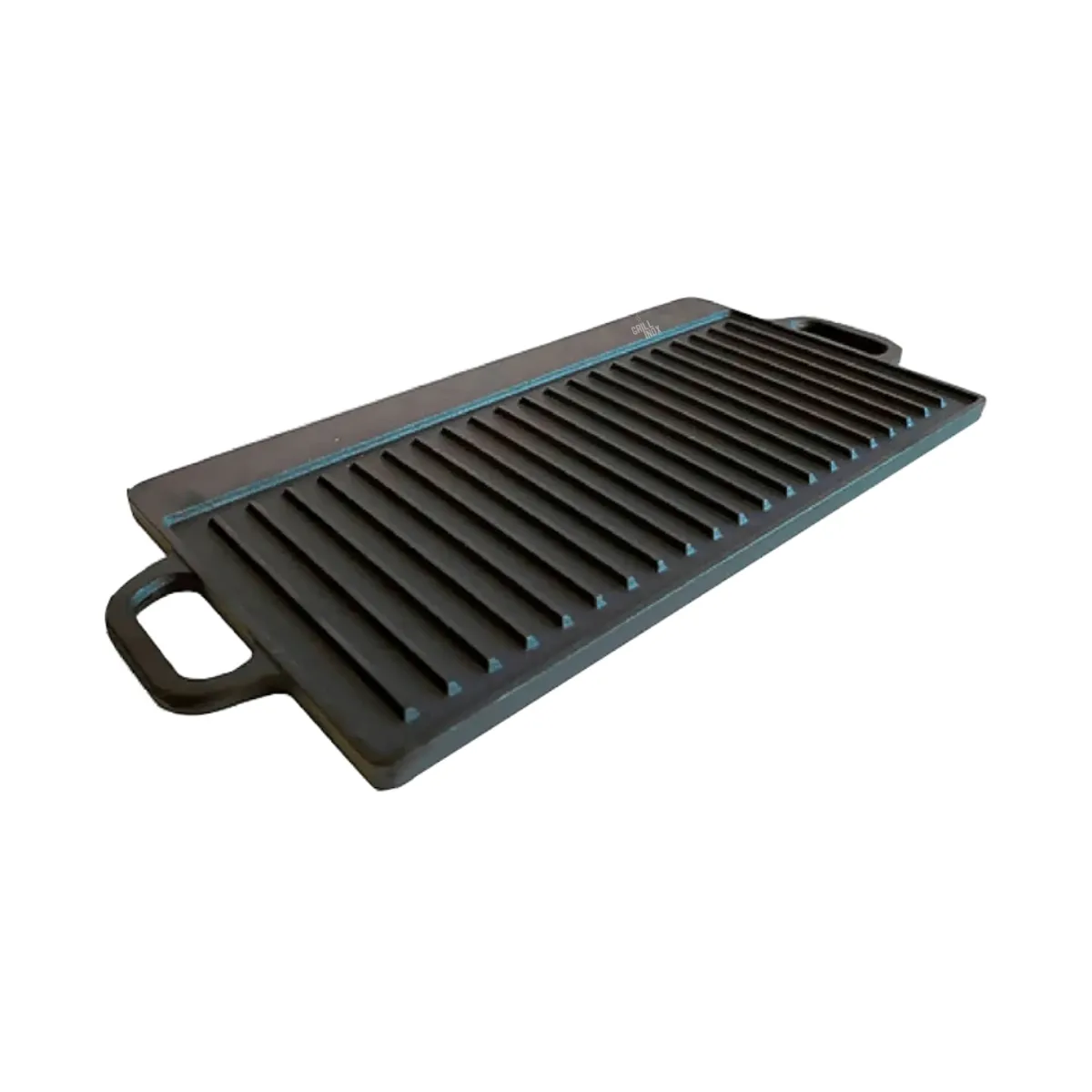 GRILLINOX - Plancha Reversible Hierro Fundido 50×23 Cms