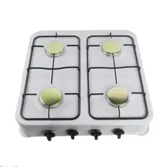 GENERICO - Cocina Cocinilla A Gas Encimera 4 Platos Con Tapa DELUX
