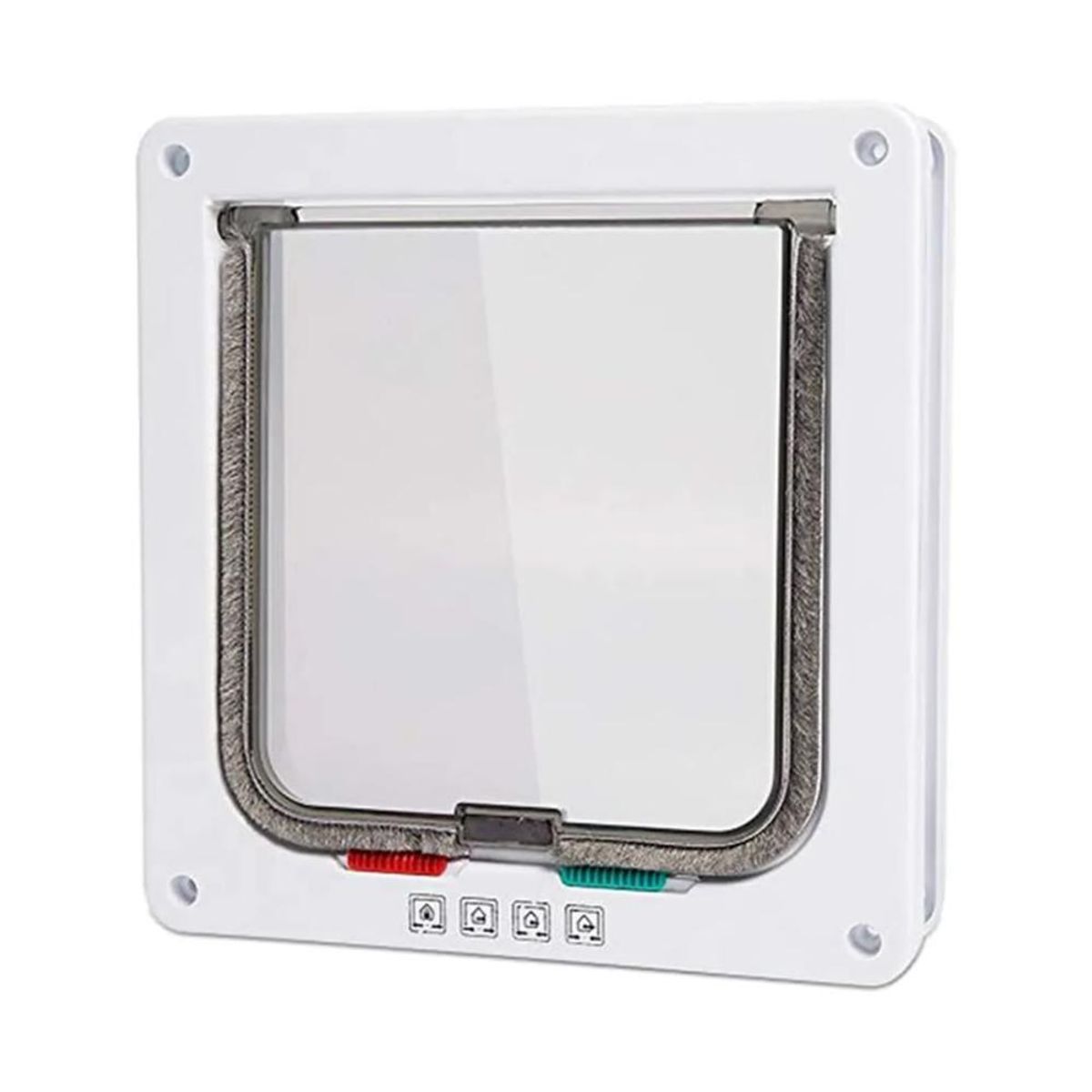 DETODOYMAS - Puerta Exterior Pequeña Para Perro Gato Mascota Talla S DETODOYMAS